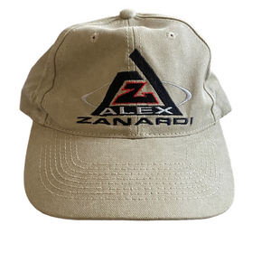 Vintage Alex Zanardi Target Chip Ganassi Racing Cap – Beige